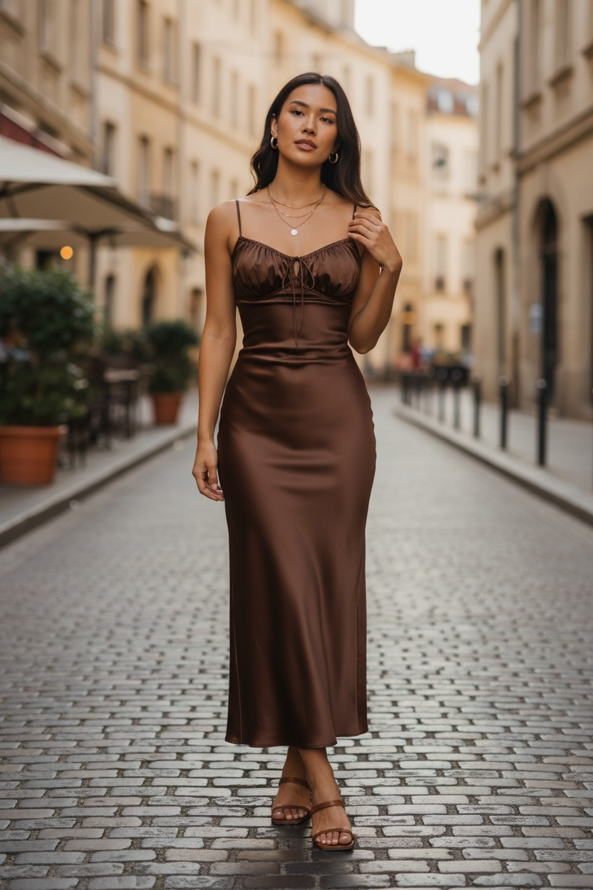 SATIN Dress